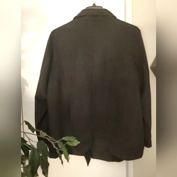 Plus Size Old Navy Suede Moto Jacket - Picture 4 of 4